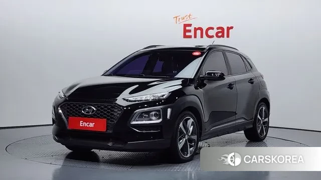 Hyundai Kona 2018 Черный из Кореи
