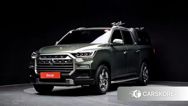 Ssangyong The New Rexton Sports Cannes 2023 Зеленый из Кореи