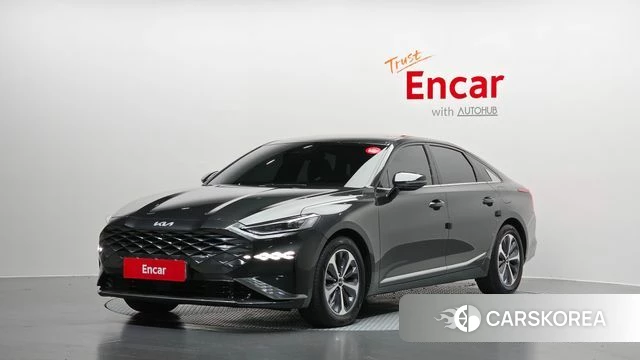Kia K8 Hybrid 2023 Серый из Кореи