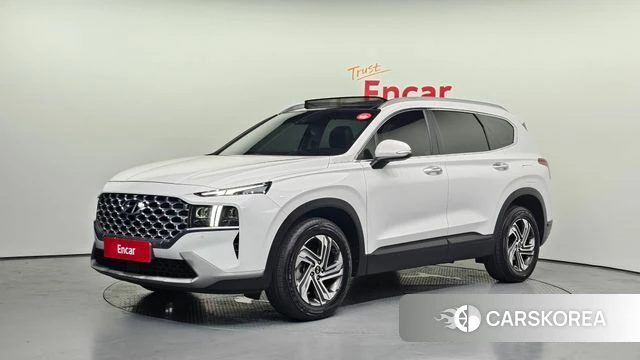 Hyundai The New Santa Fe 2021 Белый из Кореи