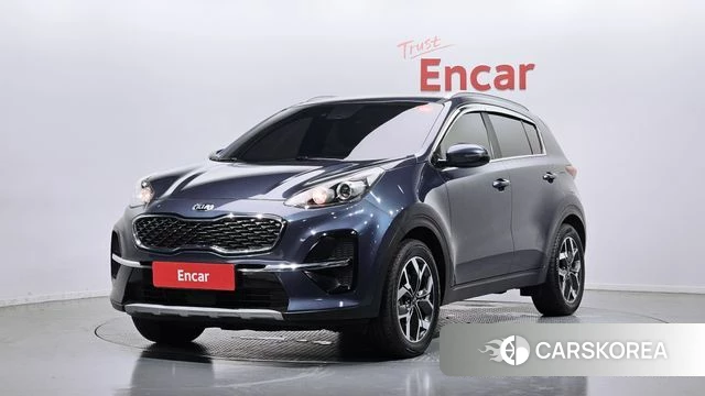 Kia Sportage The Bold 2021 Синий из Кореи