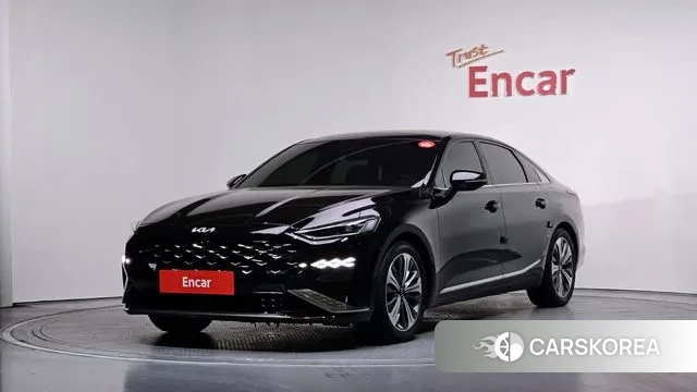 Kia K8 Hybrid 2021 Черный из Кореи