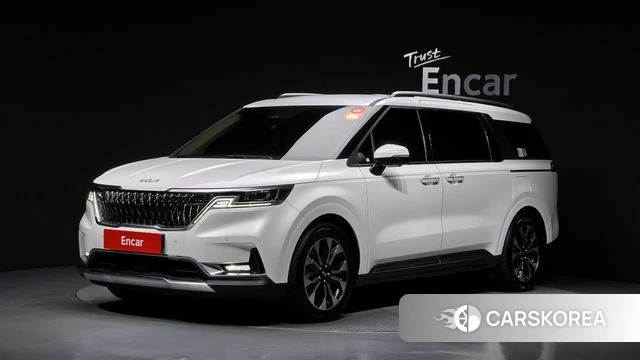 Kia Carnival 4th generation 2021 Белый из Кореи