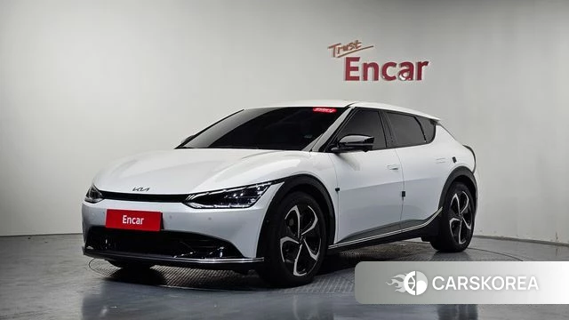 Kia EV6 2023 Белый из Кореи