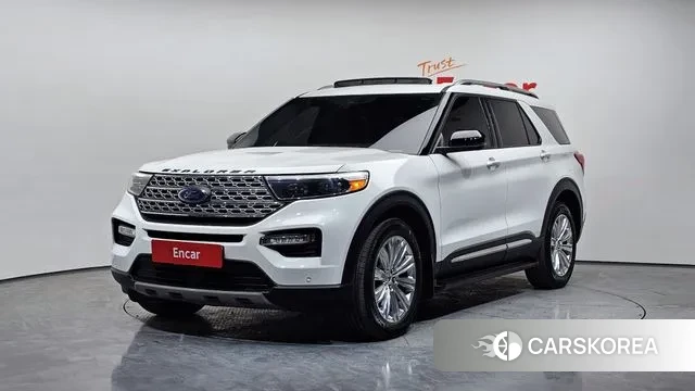 Ford Explorer 6th Generation 2022 Белый из Кореи