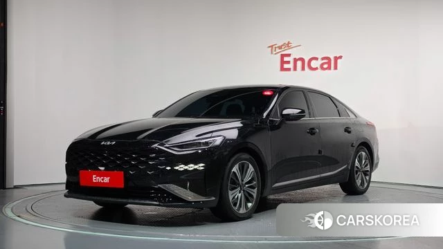 Kia K8 Hybrid 2022 Черный из Кореи