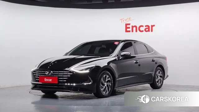 Hyundai Sonata Hybrid (DN8) 2020 Черный из Кореи