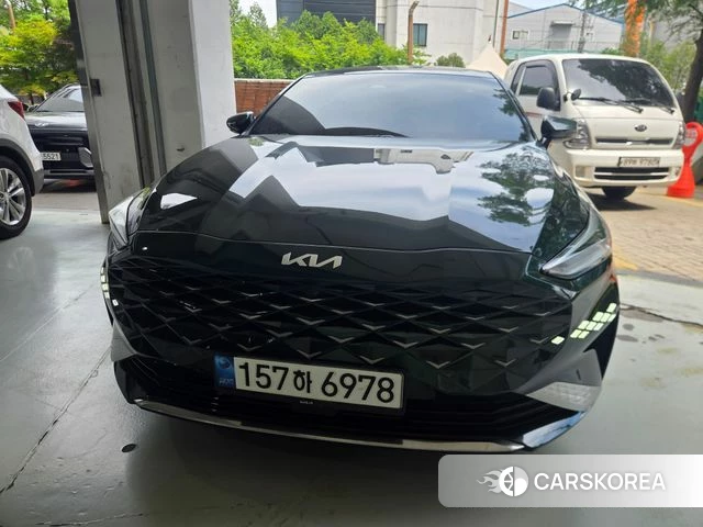 Kia K8 2021 Темно-зеленый из Кореи