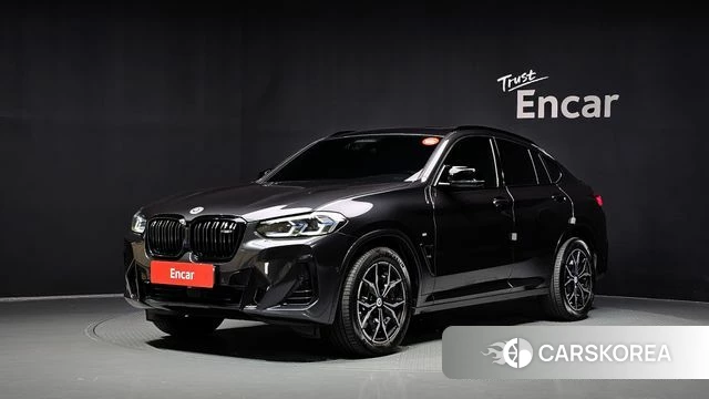 BMW X4 (G02) 2022 Серый из Кореи