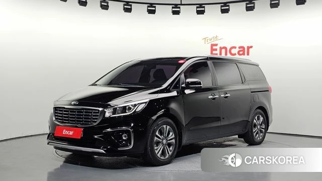 Kia The New Carnival 2019 Черный из Кореи