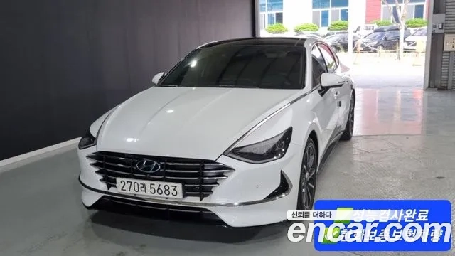 Hyundai Sonata (DN8) 2020 Белый из Кореи