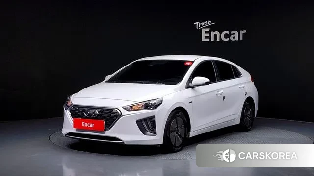 Hyundai The New Ionic Hybrid 2019 Белый из Кореи