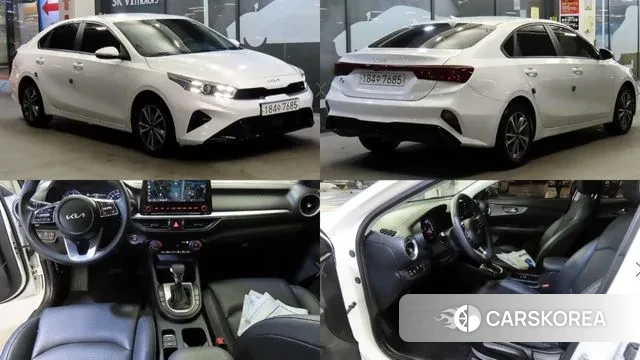 Kia The New K3 2nd generation 2021 Белый из Кореи
