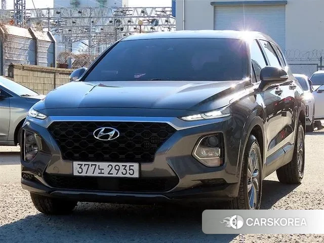 Hyundai Santa Fe TM 2018 Серый из Кореи