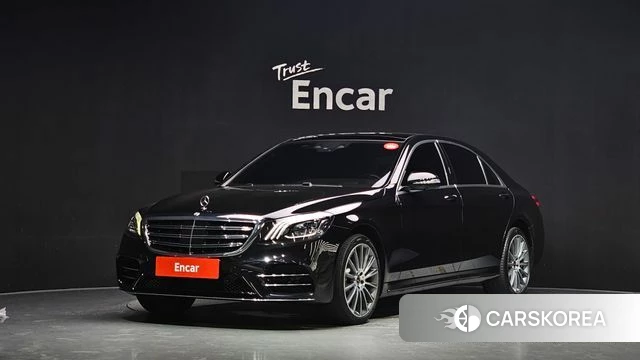Mercedes-Benz S-Class W222 2018 Черный из Кореи
