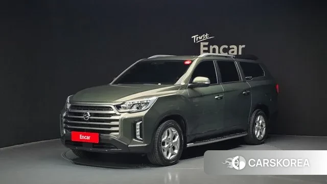 Ssangyong The New Rexton Sport 2021 Темно-зеленый из Кореи