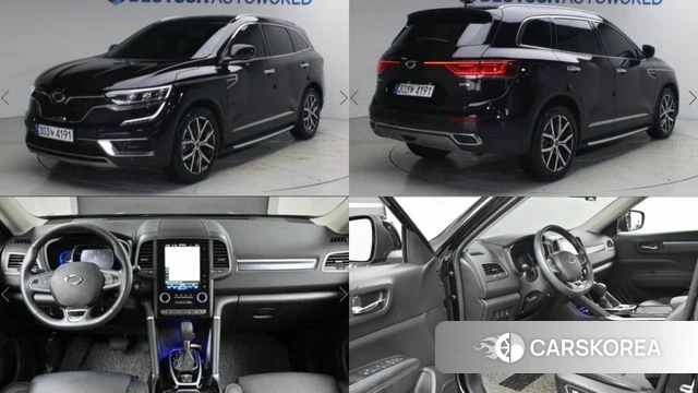 Renault Korea (Samsung) The New QM6 2022 Черный из Кореи