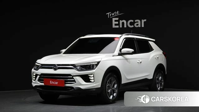 Ssangyong Beautiful Korando 2019 Белый из Кореи