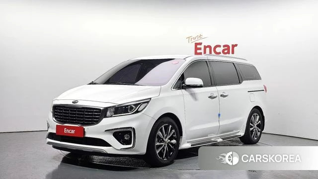 Kia The New Carnival 2018 Белый из Кореи
