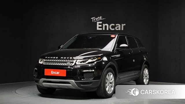 Land Rover Range Rover Evoque 2018 Черный из Кореи