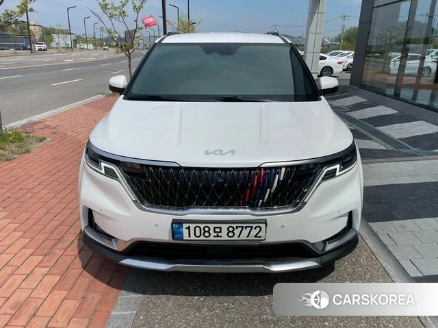 Kia Carnival 4th generation 2021 Белый из Кореи