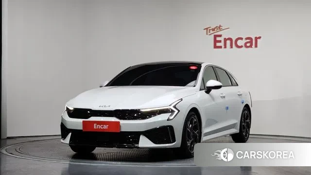 Kia The New K5 Hybrid 3rd generation 2023 Белый из Кореи