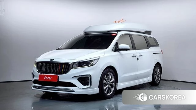Kia The New Carnival 2018 Белый из Кореи