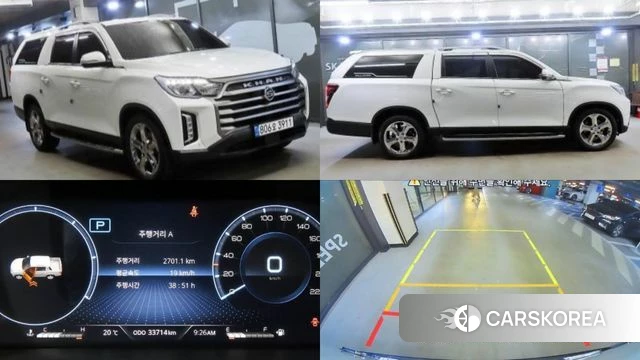 Ssangyong The New Rexton Sports Cannes 2023 Белый из Кореи