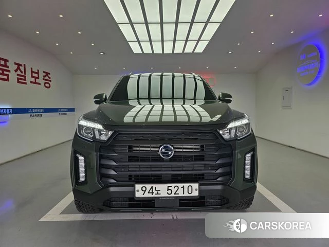 Ssangyong The New Rexton Sport 2021 Темно-зеленый из Кореи