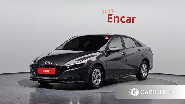 Hyundai Avante (CN7) 2021 Серый из Кореи