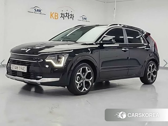 Kia Di Ol Nu Niro 2023 Черный из Кореи
