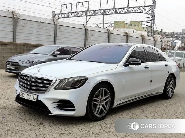 Mercedes-Benz S-Class W222 2020 Белый из Кореи