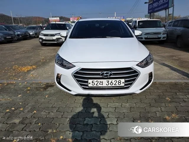 Hyundai Avante AD 2018 Белый из Кореи
