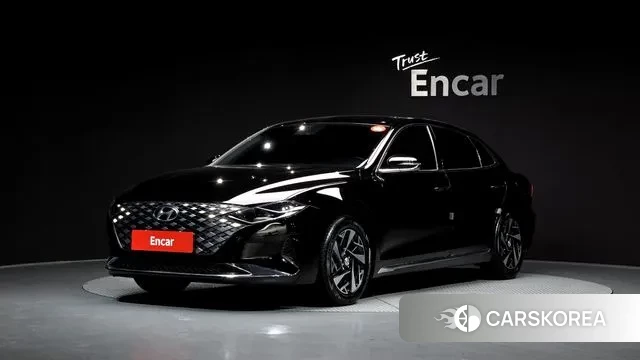 Hyundai The New Grandeur IG Hybrid 2021 Черный из Кореи