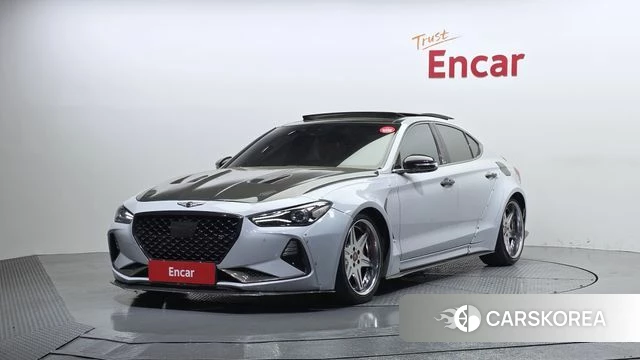 Genesis G70 2018 Серебристо-серый из Кореи