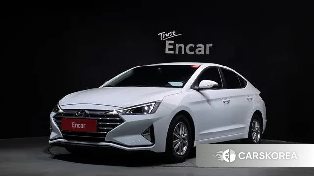 Hyundai The New Avante AD 2019 Белый из Кореи