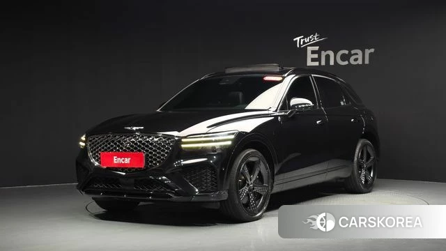 Genesis GV70 2022 Черный из Кореи