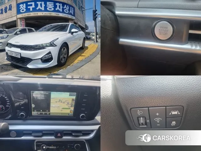 Kia K5 3rd generation 2022 Белый из Кореи