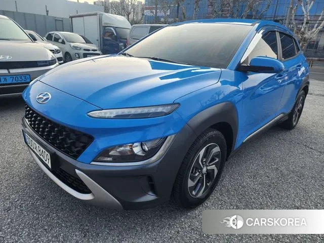 Hyundai The New Kona Hybrid 2020 Синий из Кореи