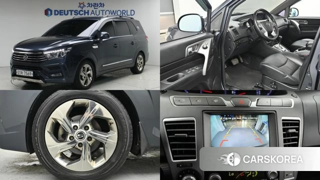 Ssangyong Korando Turismo 2018 Серый из Кореи