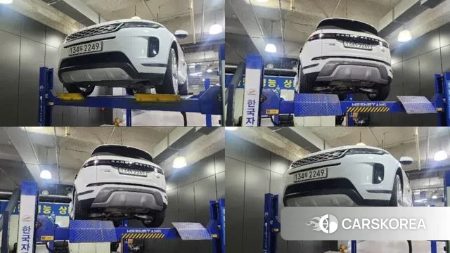 Land Rover Range Rover Evoque 2nd Generation 2019 Белый из Кореи