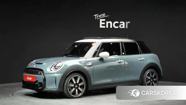 Mini Cooper S 2023 Небесно-голубой из Кореи