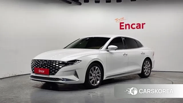Hyundai The New Grandeur IG Hybrid 2022 Белый из Кореи