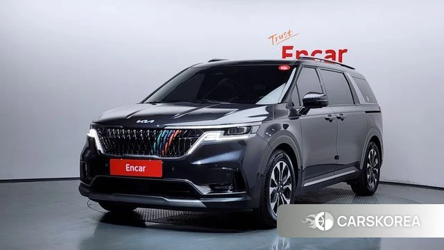 Kia Carnival 4th generation 2023 Серый из Кореи
