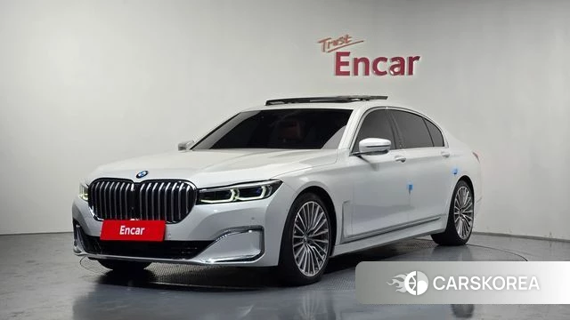 BMW 7 Series (G11) 2021 Белый из Кореи