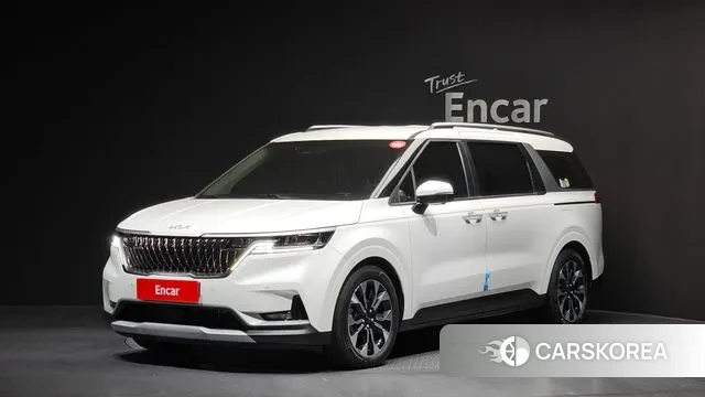 Kia Carnival 4th generation 2021 Белый из Кореи