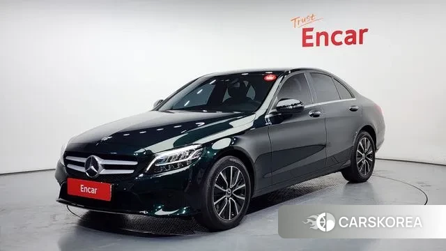 Mercedes-Benz C-Class W205 2019 Светло-зеленый из Кореи