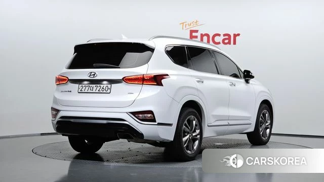 Hyundai Santa Fe TM 2020 Белый из Кореи