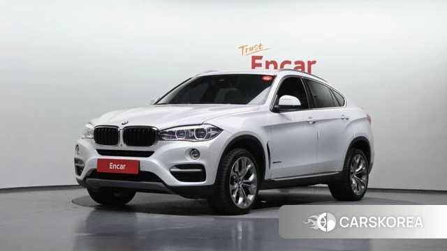 BMW X6 (F16) 2018 Белый из Кореи