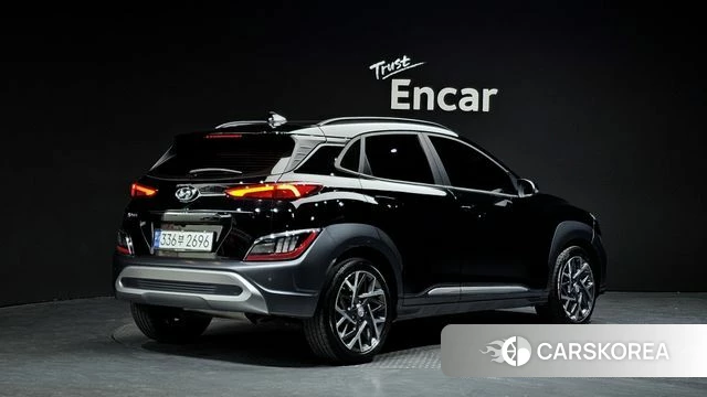 Hyundai The New Kona Hybrid 2022 Черный из Кореи